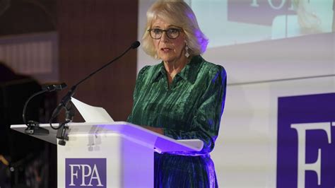 Queen Camilla praises the role of journalists in society at Foreign Press Association’s awards event